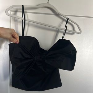 Strapless Bow Blouse from Anthropologie! Brand new with tags! Never worn!